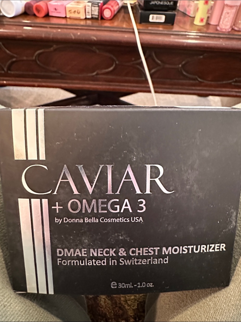 Donna Bella Cosmetics Caviar + Omega 3 DMAE Face & Neck Moisturizer NEW in Box